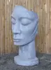 Product image 8 of the product “Dilan - Face looking to the left, 120 cm H | cast stone ”